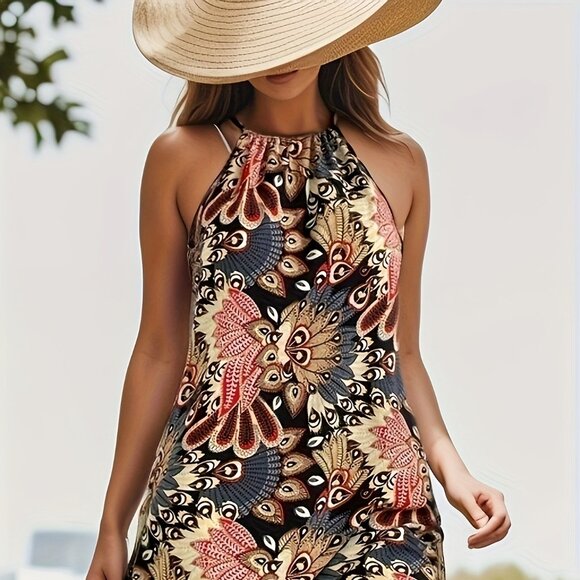 Vintage Cami Dress, Sleeveless Dress - Picture 9 of 10